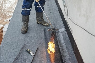 Resealing modified bitumen  roofing membrane 