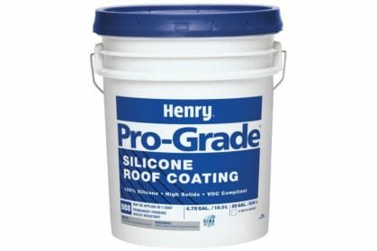 Henry’s Pro-Grade® 988 Premium & Custom Color Silicone Roof Coating
